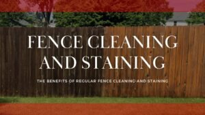 Read more about the article The Benefits of Regular Fence Cleaning and Staining